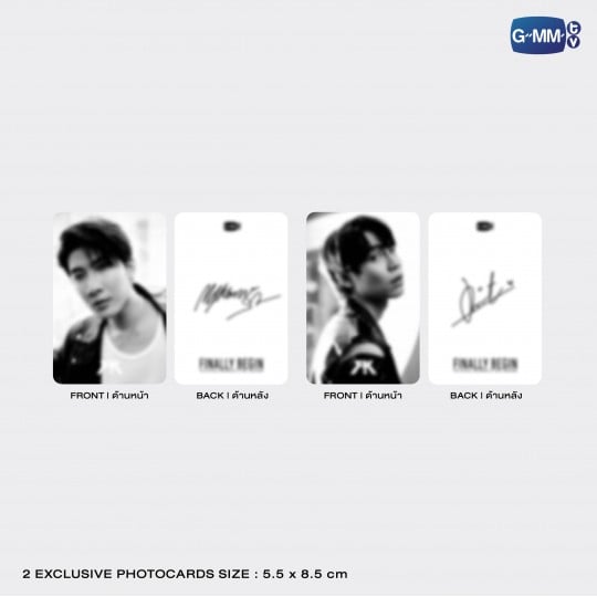 FirstKhaotung 写真集 finally begin GMMTV FINALLY BEGIN | THE OFFICIAL PHOTOBOOK OF FIRST-KHAOTUNG